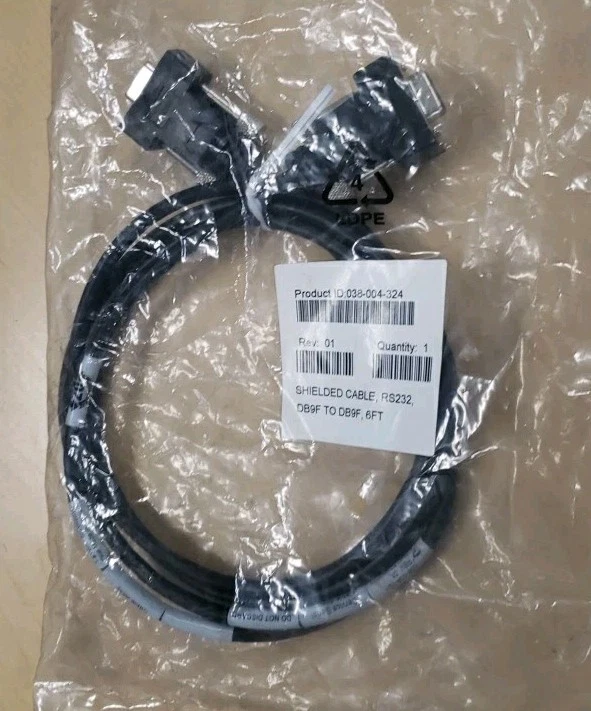 038-004-324 EMC DB9F To DB9F, 6ft Dell Free Shippjng - Image 2 of 2