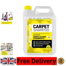 Professional Carpet Cleaning Shampoo, Citrus Burst, 5L - Low Foam & Deep Clean 5.99 per litre