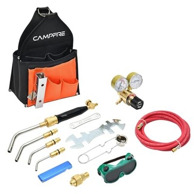  Air Acetylene Torch Kit With Tool Bag Turbotorch Kit, Fuel Gas Kit 