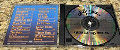 THE STEVE MILLER BAND GREATEST HITS 1974-78 CD CAPITOL CDP-546101