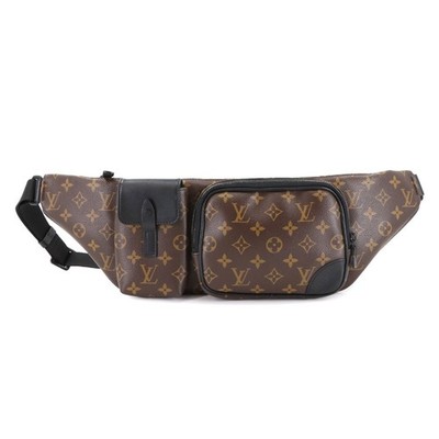 LOUIS VUITTON Monogram Macassar Christopher BumBag Crossbody Bag M45337 90303785