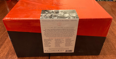 AK 100: 25 Films by Akira Kurosawa (DVD, 2009, 25-Disc Set