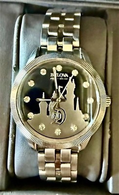 Bulova Accu-Swiss Disney 60 Diamond Markers Automatic Watch w/ Box