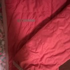 Columbia Girls Reversible Quilted Hooded Pink Zip Jacket Floral Size 4 Nylon — photo 2