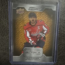Alex Ovechkin /349 #19 2023-24 Upper Deck Engrained Oak Washington Capitals Card
