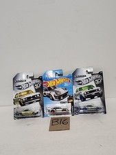 Hot Wheels Cars Zamac Lot Of 3  Plymouth Barracuda. Porsche 934.5  Copo Camaro