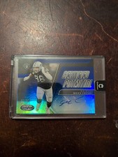 2022 Panini Certified Certified Potential Signatures Maxx Crosby #1/60