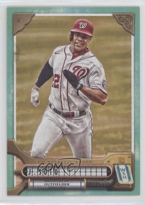 2022 Topps Gypsy Queen Turquoise 111/199 Juan Soto #207 0z01