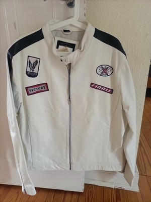 ECHT-LEDERJACKE Neu! Gr. 56 Weiß JJC Collection 