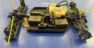 Tekno NB48 2.1 Nitro 1/8 Buggy RC Hobby No body Chassis