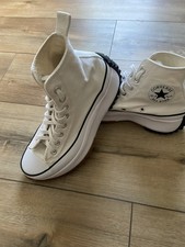 Converse Run Star Hike High Top Lace-Up Sneakers White/Black/Gum 166799C
