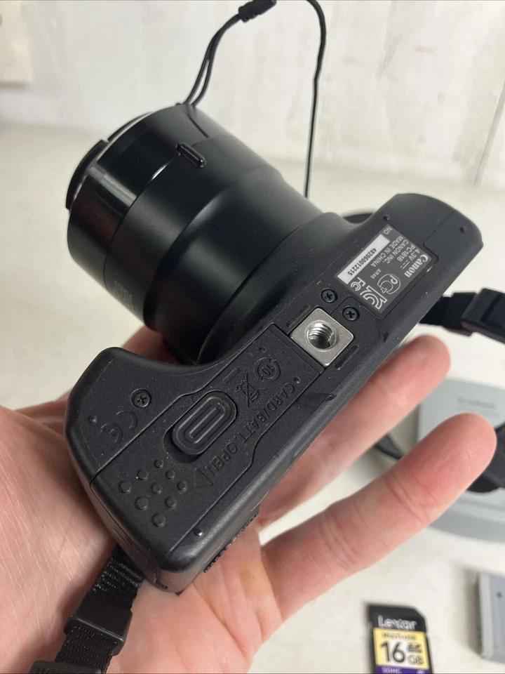 Cannon PowerShot SX500 IS 16.0MP Digital Camera Black Battery And Charger Tested - Image 4 of 4