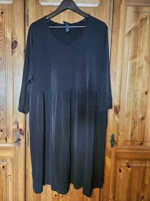 Ulla Popken; Damen; große Größen; Longshirt; A Linie; Tunika Ausschnitt; 3/4 Arm - Bild 1 von 3