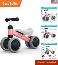 Baby Balance Bike for 1 Old Girl Gifts 10-24 Toddler Balance Bike First Bir...