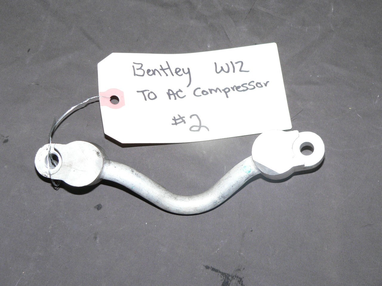 Bentley Continental & Flying Spur 975260709A REFRIGERANT AC LINE 19-24 (TO COMP)