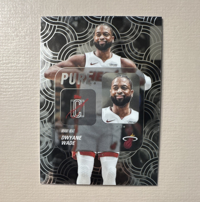 Topps Signature Class Pure 2026 Dwyane Wade Insert #PU-14 Miami Heat NBA