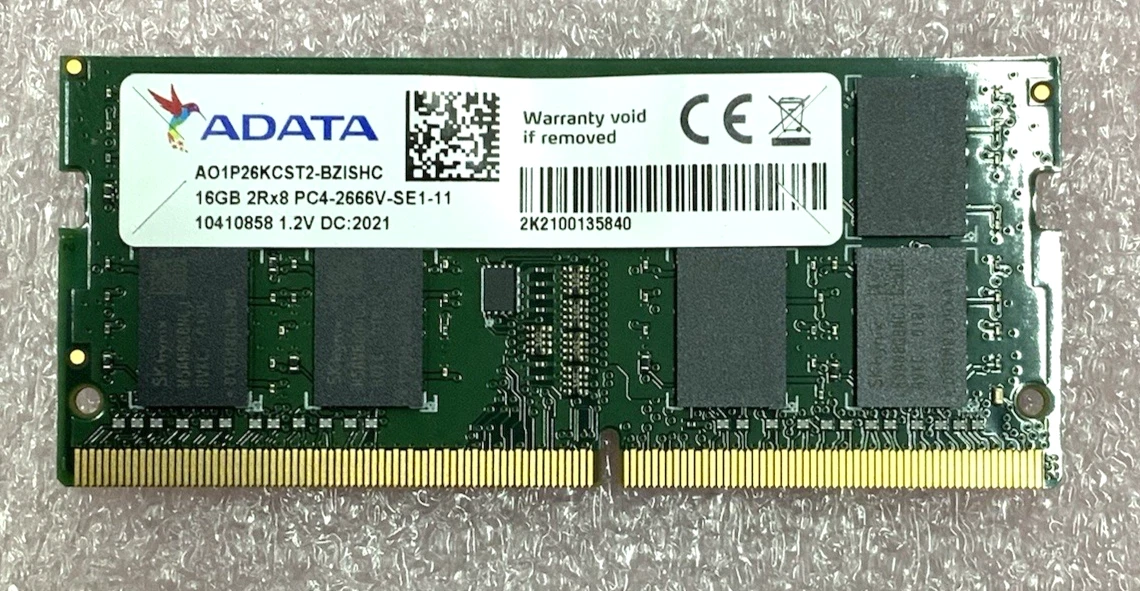 ADATA DDR4 SDRAM 16 GB Total Capacity Memory (RAM) for sale | eBay
