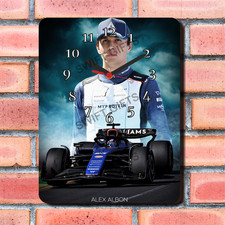 Alex Albon Design B Wall Clock New boxed Gift Motorsport Car Racing Speed
