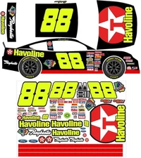 LOSI Nascar - 88 Ernie Irvin Havoline Oil RC Car Decal Sheet