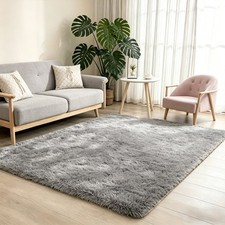 Ultra-oft Fluffy Shag Rug–Non-Shedding,High-Pile for Living Room/Bedroom/Nursery