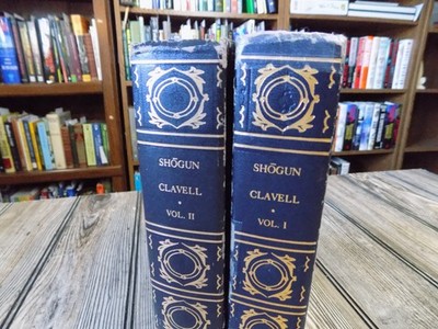 Shogun Vol I & II by James Clavell (1975, International Collectors Ed, Ex-Lib)