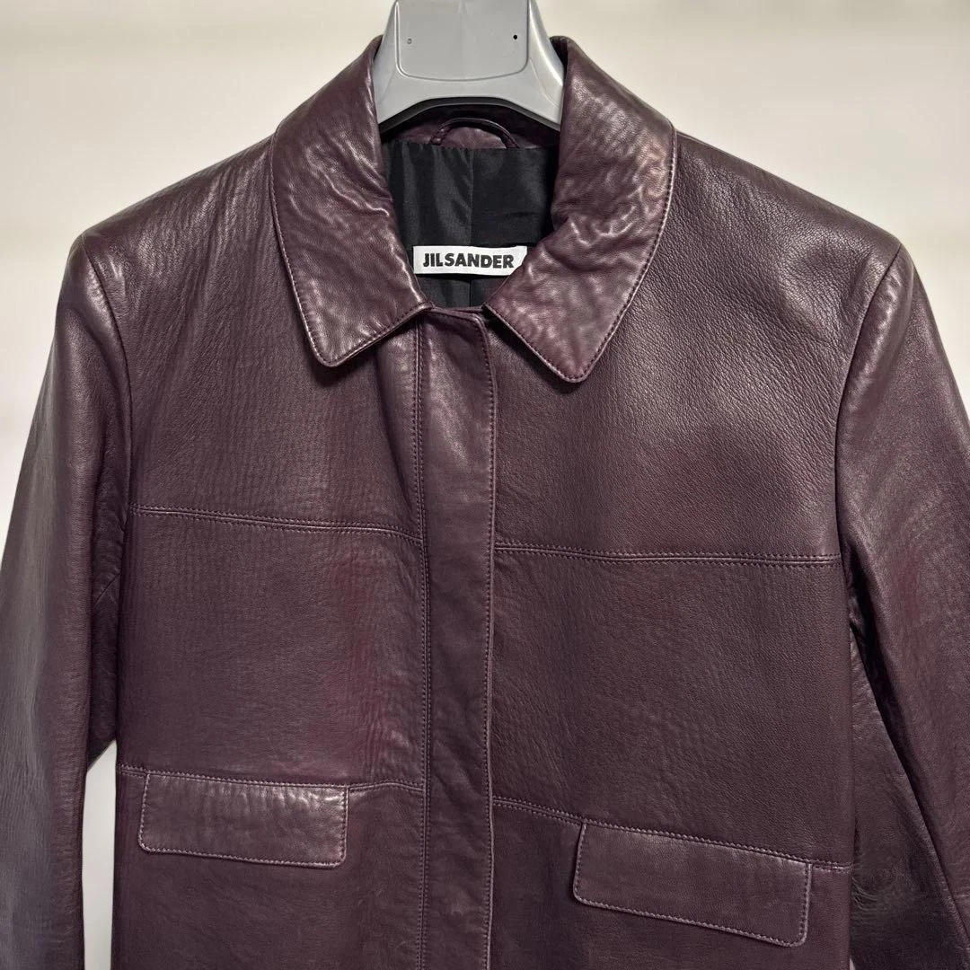 Jil Sander Leather Outer Shell Coats, Jackets & Vests for Women