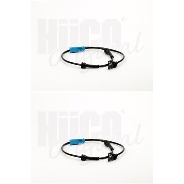 2X Astemo Hitachi ABS-SENSOR Raddrehzahl Hinten Passend FüR CitroËN C-ELYSEE C3-image
