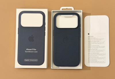 Apple Case für iPhone 17 Pro | TechWoven | NEU | mit MagSafe | Dunkelblau |