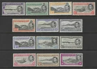 ASCENSION 1938-40 KGVI COMPLETE DEFINITIVE SET PERF 13 1/2 MOUNTED MINT CAT £510