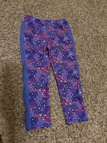 Leggings deportivos Tea Collection 12 púrpura estampado geométrico nailon mezcla elastano - Imagen 3 de 3