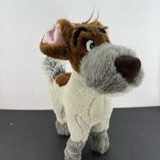 Dodger Disney's Oliver  Company Plush Dog 1998 Stuffed Animal toy 12" Vintage