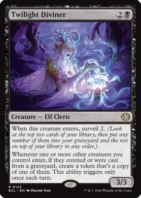 1x Twilight Diviner - Lorwyn Eclipsed - NM  -  MTG