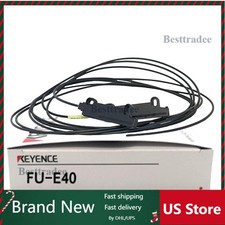 KEYENCE FU-E40 Fiber Optic Sensors FUE40 New In Box One US Free TAX