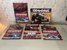 traxxas 3 catalogs  2021 calendar Lot