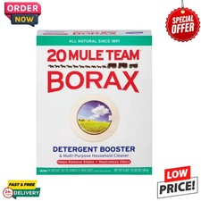 20 MULE TEAM Laundry Detergent All Natural Booster Multi Cleaner-65Oz 0.14 per gallon