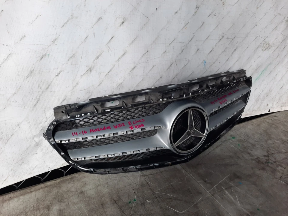 2014-2016 MERCEDES BENZ E-CLASS GRILLE   W212 E350 E300 E550  OEM — 第 3/4 张图片