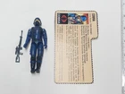 1982 Cobra Trooper Enemy V1 Straight Arm 100% Complete Filecard GI Joe Vintage
