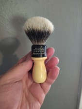 Restored Vintage Black Diamond Shave Brush New SHD 20mm Badger Knot From Boti