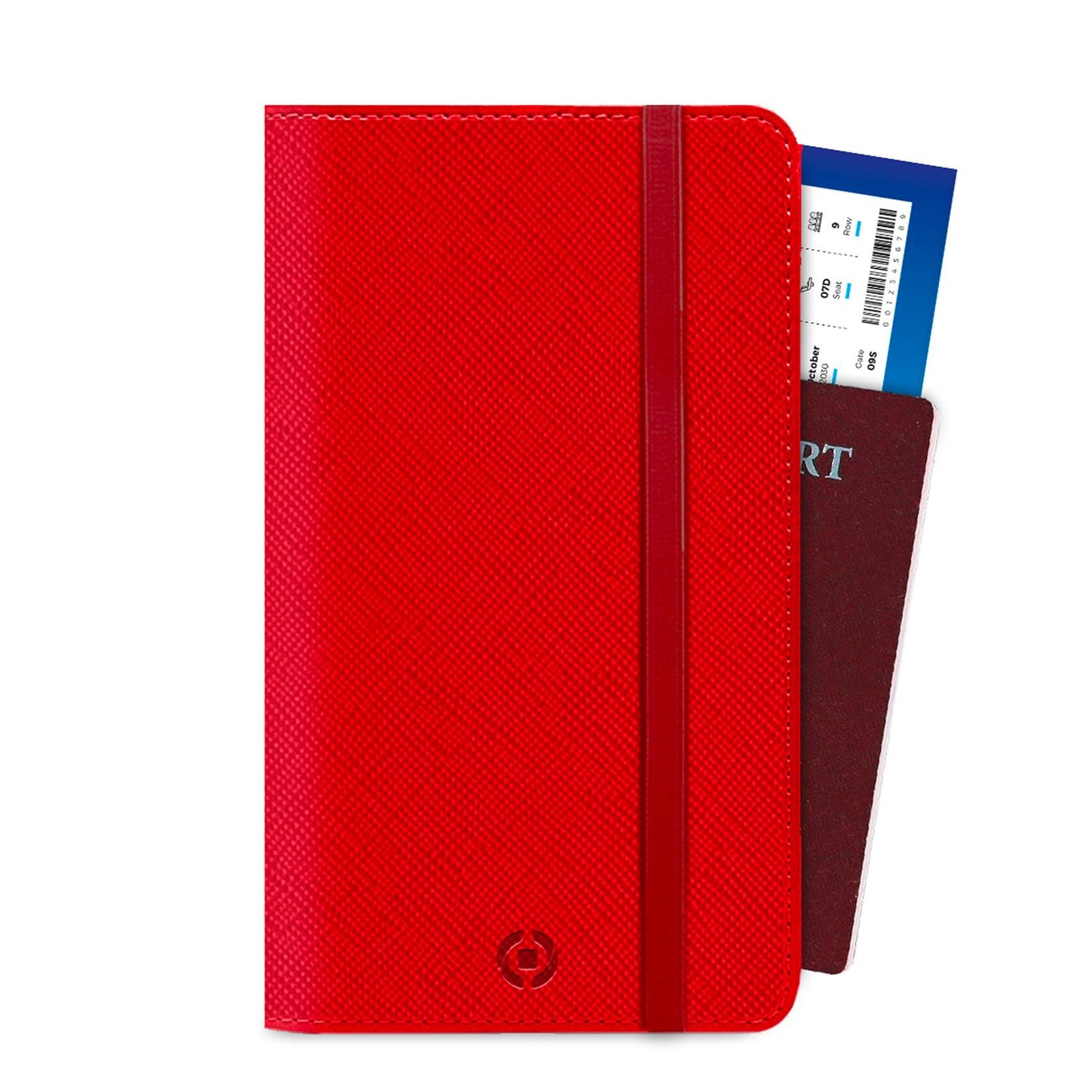 Venere passport portafoglio rosso ecopelle - Immagine 2