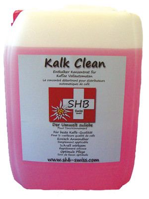 SHB Swiss Kalk Clean Entkalker 20 Liter für alle Modele geeig z.B WMF Franke AEG