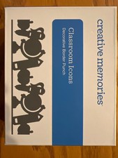 New Creative Memories Classroom Icons Border Punch Planets Scrapbooking NIB