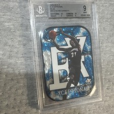 1999-00 Skybox E-X E-Xceptional Kevin Garnett #2 XC Blue /250 Beckett 9