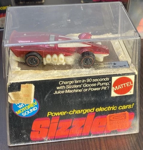 Hot Wheels Redline Sizzlers Double Boiler 1970 Rust Red Original Case Gibsons