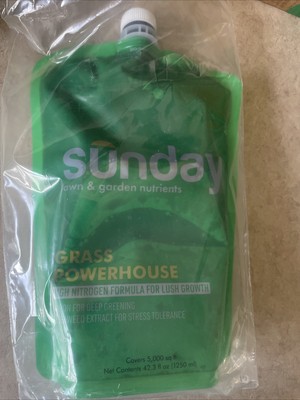 Sunday Grass Powerhouse Lawn & Garden Nutrients Deep Green Stress Tolerance 5000