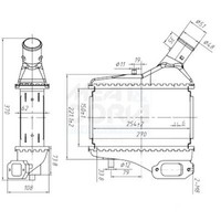 LadeluftküHler FüR Honda Cr-V III IV 07- 19710R7CG01