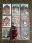 🏀 Michael Jordan 9 Card Investor Lot Fleer Hoops Topps Rare Inserts 1989 🔥