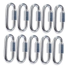 Quick Link Locking Carabiner Chain Quick Links Connector Chain Repair Links M6
