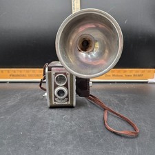 Vintage Kodak Duraflex IV Camera with Neck Starp  Flash UNTESTED FOR REPAIR