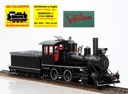 Bachmann Spectrum 28305: 4-4-0 Dampflok USA unbeschriftet digital, 0n30/ 1:48[E] | Zustand: Neu