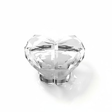 Heart Shaped Toilet Press Button Convenient for Clear